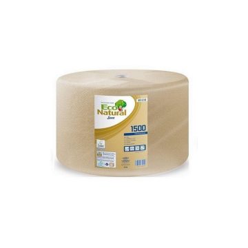   Lucart ECO Natural Industrial wiper, 2 layers, 1500 sheets, 1 roll/shrink, 48 shrink/pallet