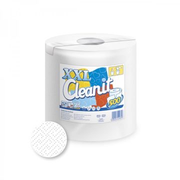   Lucart Cleanit XXL 500 sheet paper towels 2-layer cellulose 105m 6 rolls/shrink