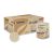 Lucart ECO Natural roll wipes 2 layers 155m 6 rolls/box, 40 boxes/pallet