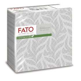 Obrúsok Fato Airlaid 40x40cm Reef grey 50 listov