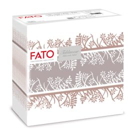   Obrúsok Fato Airlaid 40x40cm Záhradné cappuccino 50 listov