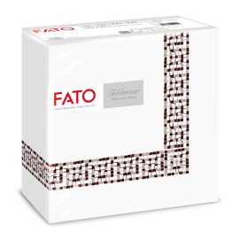Obrúsok Fato Airlaid 40x40cm Mykonos kakaový 50 listov