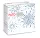 Fato Airlaid servetel de Craciun 40x40cm Incanto Blue 50 foi