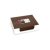 Airlaid placemat cocoa 30x40cm 250 sheets