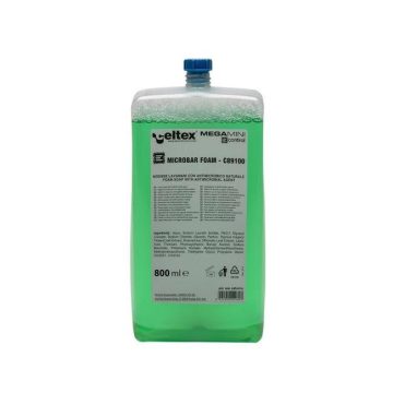   Celtex E-Control fertőtlenítő (antimikrobiális) hatású habszappan, 800 ml, 1000 adag