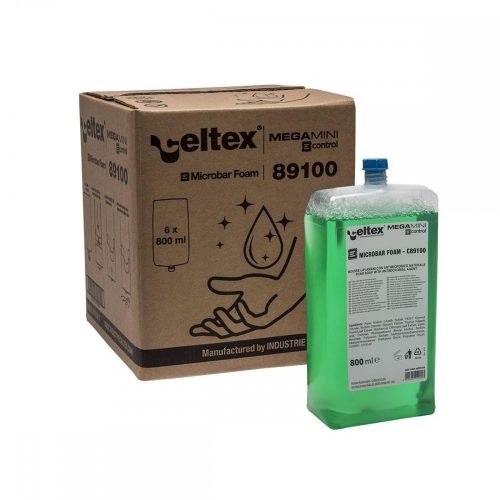 Celtex E-Control disinfectant (antimicrobial) foam soap, 800 ml, 1000 doses