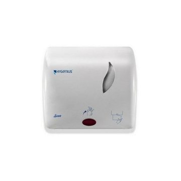 Lucart Hygenius sensorless hand towel dispenser plastic
