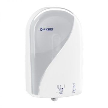 Lucart Identity Mini toilet paper dispenser white ABS
