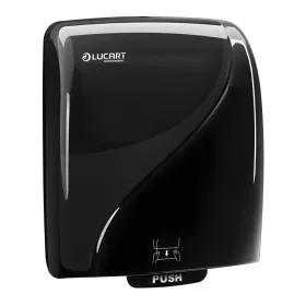   Lucart Identity dozator de prosoape de mână autotăiat plastic ABS negru