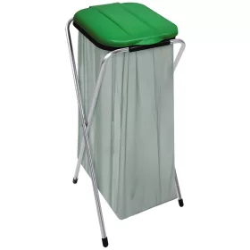   Suport pentru sac de gunoi Rival cu capac rabatabil din plastic