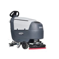 Pedestrian cleaning machines