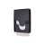 Celtex Megamini SLIM Z folded ABS black hand towel dispenser