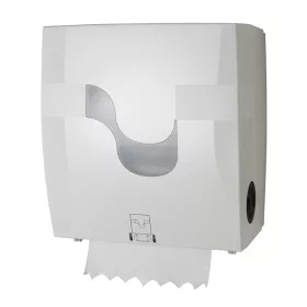 Celtex Megamini Formatic Autocut tekercses kéztörlő adagoló, vágókéses adagoló ABS fehér