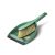 Fass Natural Green trash shovel with hand broom green