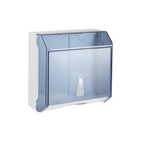   Mar plast Linea PLUS V zásobník na skladané uteráky na ruky biely