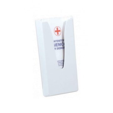 Mar plast Linea PLUS intimate hygiene paper bag holder white