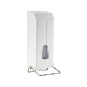   Mar Plast Flüssigseifenspender 1,2 Liter aus weißem Kunststoff