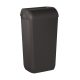 Mar Plast falra is szerelhető szemetes fedéllel 23 L fekete