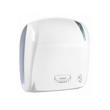   Mar plast Linea SKIN autocut hand towel dispenser white/transparent