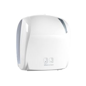   Mar plast Linea SKIN senzorska rola dozatora ručnika bijela/prozirna