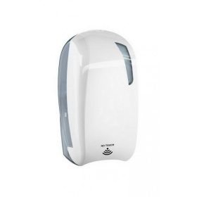   Dozownik czujnikowy Mar Plast E-SKIN do płynnego, granulowanego środka do czyszczenia rąk 1 litr, biały plastik