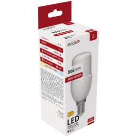 Avide LED Bright Stick izzó T37 7W E14 WW 3000K