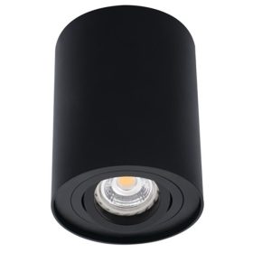 Avide GU10 Lámpatest Kerek Fekete Dönthető