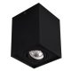 Avide GU10 Lámpatest Négyzetes Fekete Dönthető