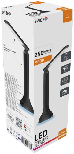 Avide LED Table Lamp RGB Mood Lighting Black 4W