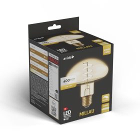   Avide LED Jumbo Filament Millau Amber 4.9W E27 2200K Fényerőszabályzós