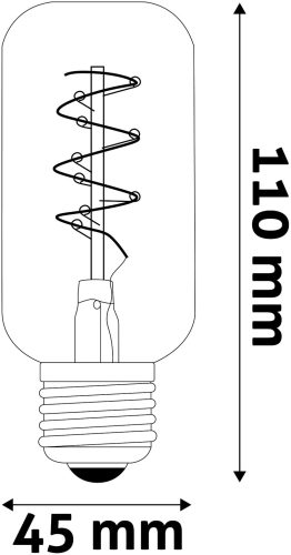 Avide LED Soft Filament T45 4,5W E27 EW 2700K