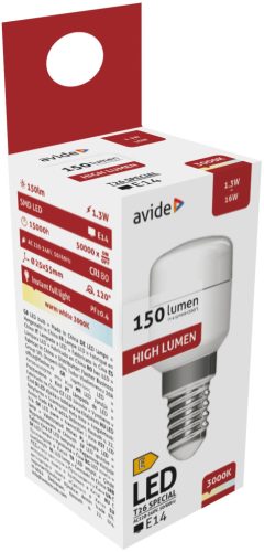 Avide LED 1.3W T26 WW 3000K