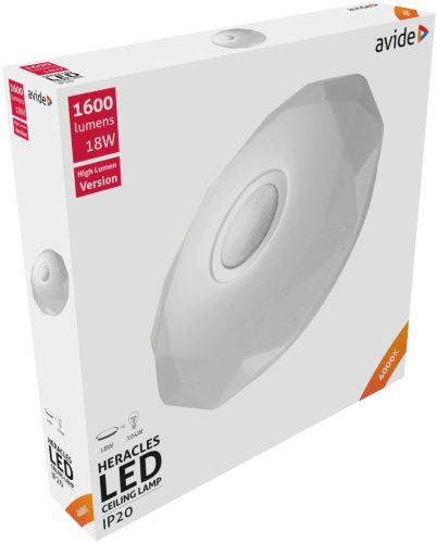 Avide LED Ceiling Lamp Heracles 18W 348*66mm NW 4000K