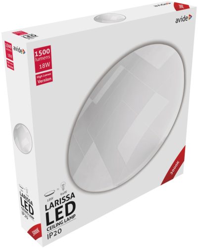 Avide LED Ceiling Lamp Larissa 18W 325*65mm WW 3000K