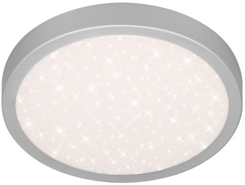 Avide LED Mennyezeti Lámpa Pandora V2 Csillagos Ezüst 24W 380*50mm NW 4000K