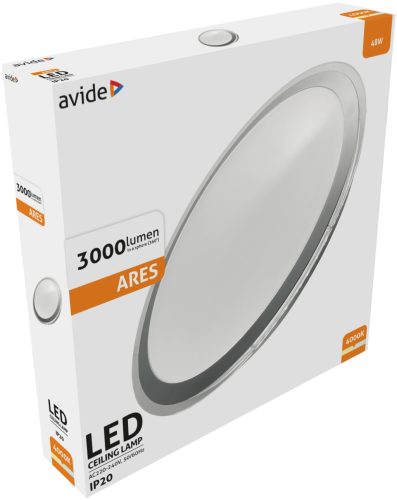 Avide LED stropna svjetiljka Ares 48W NW 4000K