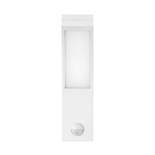 Adviti piryt outdoor LED wall lamp modern IP54 white 10w with motion sensor 
