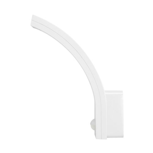 Adviti piryt outdoor LED wall lamp modern IP54 white 10w with motion sensor 