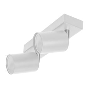 Adviti spot lampa zidna i stropna bijela 2x GU10 