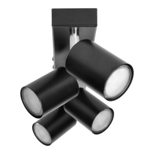 Adviti spot svjetiljka stropna crna 4x GU10 