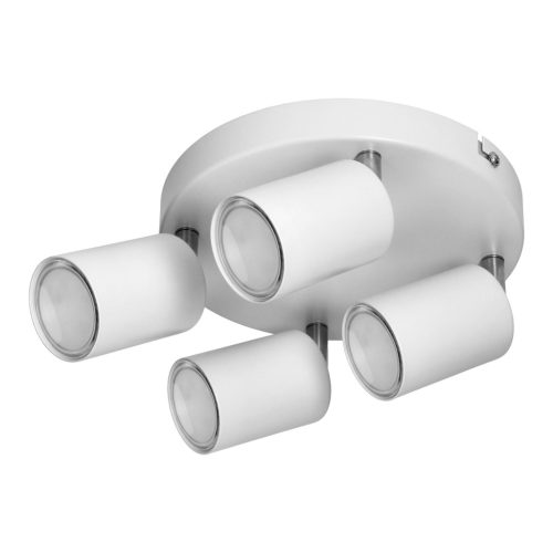 Adviti spot svjetiljka stropna okrugla bijela 4x GU10 