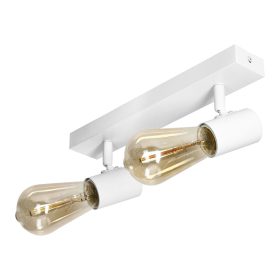 Adviti spot lampa zidna i stropna bijela 2x E27