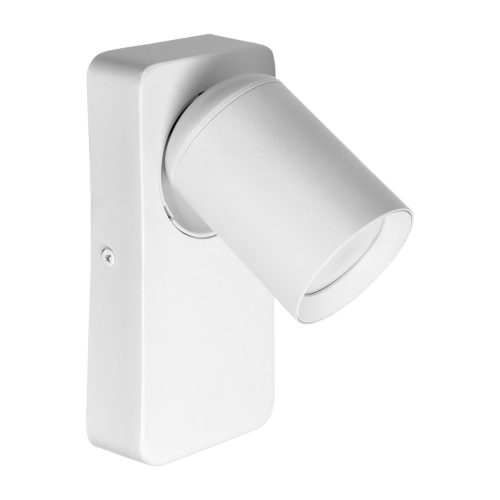 Adviti spot svjetiljka sa zidnim bijelim prekidačem 1x GU10  