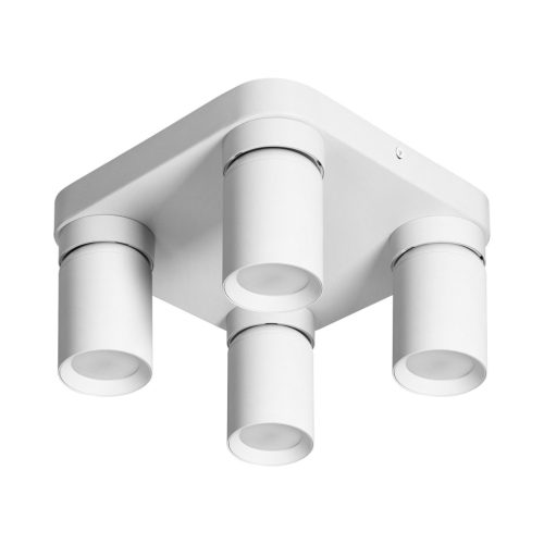 Adviti spot lampa zidna i stropna bijela kvadratna 4x GU10 malt  