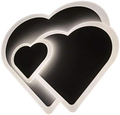 Avide Design Mennyezeti Lámpa Coeur 55W(27.5+27.5)  RF Távirányítóval