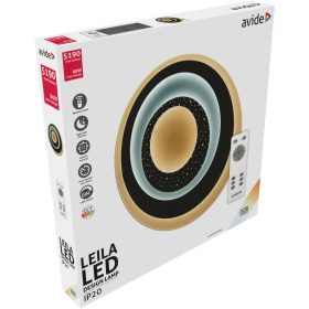   Avide Design Mennyezeti Lámpa Leila 80W(40+40) RF Távirányítóval