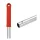 Mâner mop din aluminiu lustruit anodizat roșu 140cm