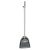 Broom + dustpan gray 110cm