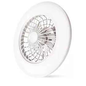   Avide Mennyezeti lámpa ventilátorral Wylee, CCT+RGBIC, 2x24W+15W motor, távirányítóval