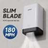 Hand dryer Ultra Slim, white, plastic 1300W Alpha